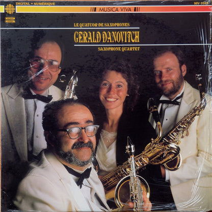 The Gerald Danovitch Saxophone Quartet : Gerald Danovitch Saxophone Quartet (LP, Album)