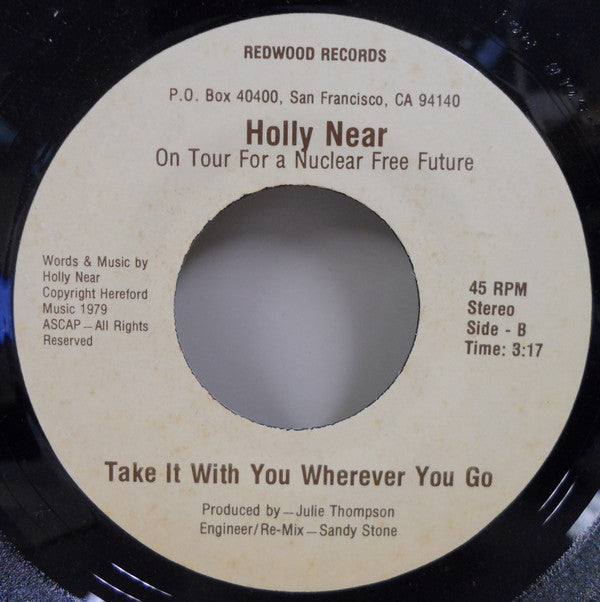 Holly Near : Ain't No Where You Can Run (7")