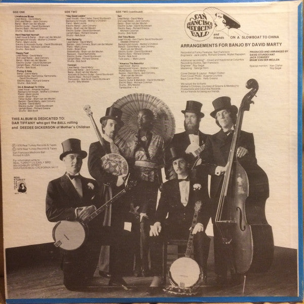 San Francisco Medicine Ball : Slowboat To China (LP, Album)