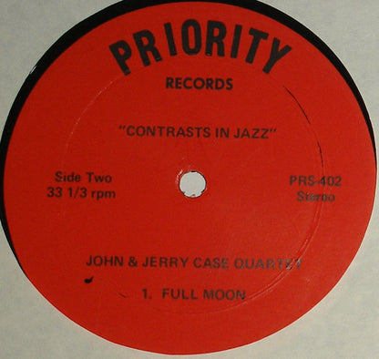 John & Jerry Case : Contrasts In Jazz (LP, Album)