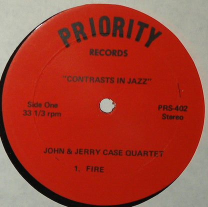 John & Jerry Case : Contrasts In Jazz (LP, Album)