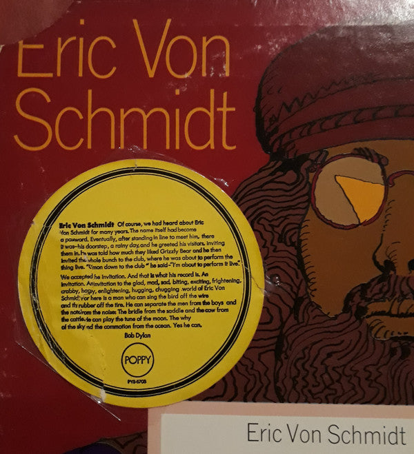 Eric Von Schmidt : 2nd Right 3rd Row (LP, Album, Ter)