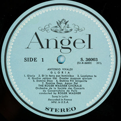 The Roger Wagner Chorale, Antonio Vivaldi, Flor Peeters : Gloria / Entrata Festiva (LP, Album)