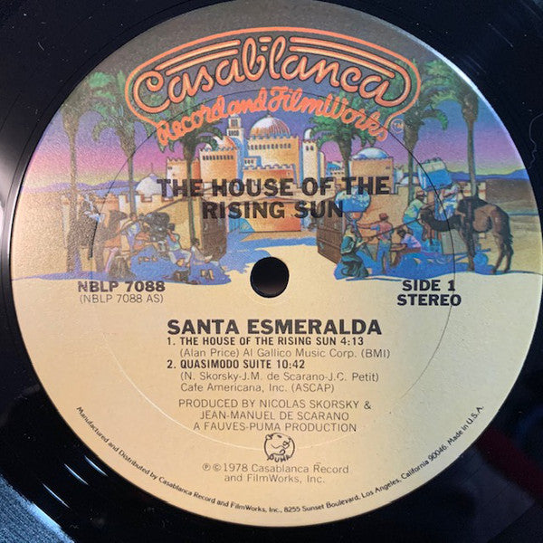 Santa Esmeralda 2* : The House Of The Rising Sun  (LP, Album, CBS)