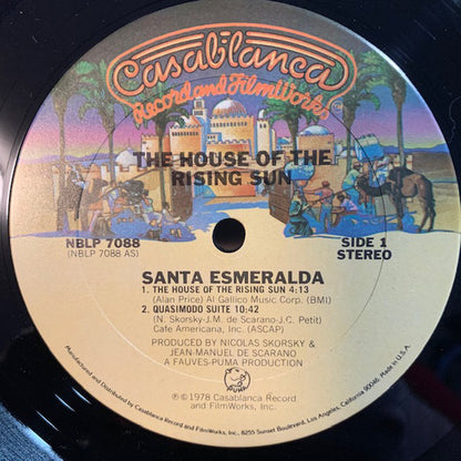 Santa Esmeralda 2* : The House Of The Rising Sun  (LP, Album, CBS)