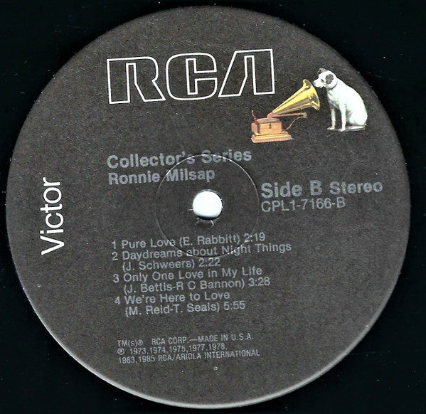Ronnie Milsap : Collectors Series (LP, Comp)