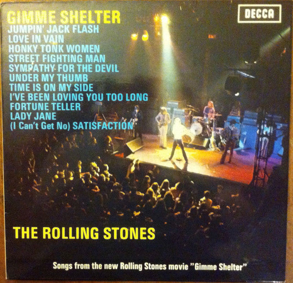 The Rolling Stones : Gimme Shelter (LP, Comp, RE, Lam)