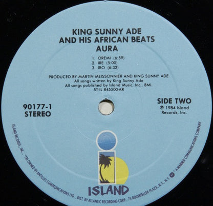 King Sunny Ade And His African Beats* : Aura (LP, Album, All)