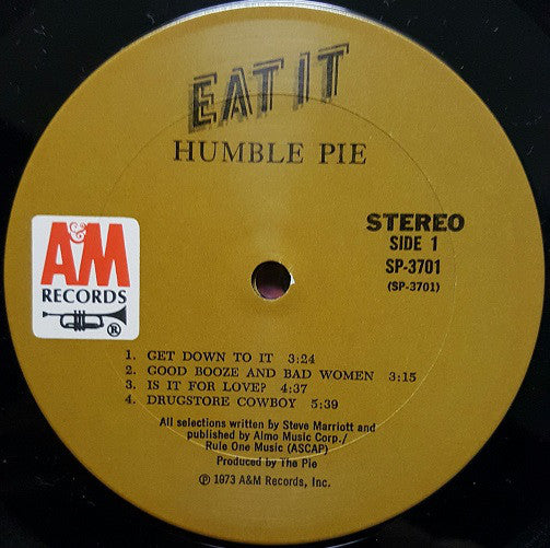 Humble Pie : Eat It (2xLP, Album, San)