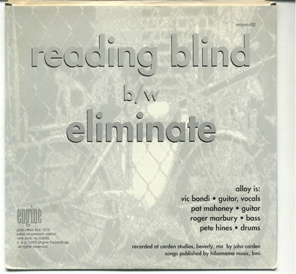 Alloy (5) : Reading Blind (7", Blu)