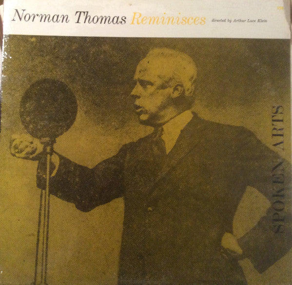 Norman Thomas (7) : Norman Thomas Reminisces (LP, Album)