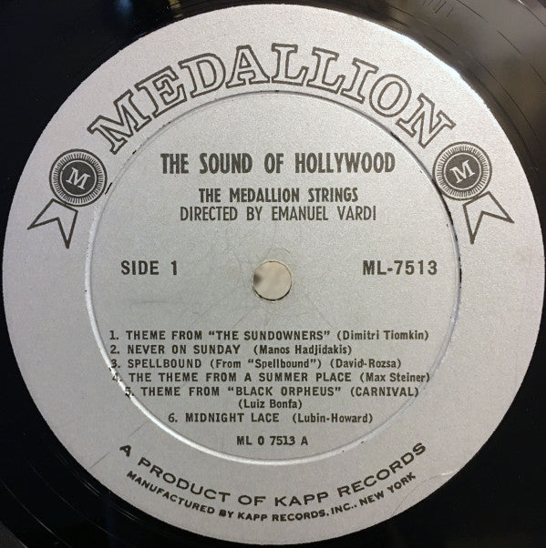 The Medallion Strings : The Sound Of Hollywood (LP, Album, Gat)