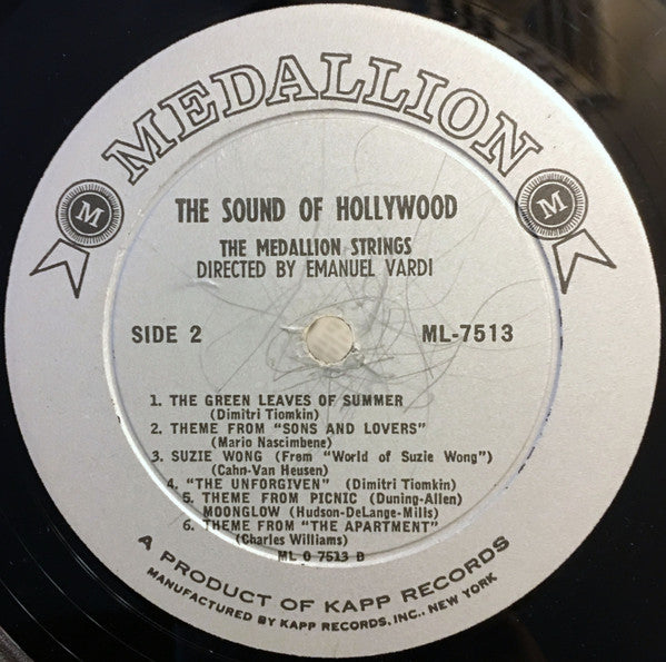 The Medallion Strings : The Sound Of Hollywood (LP, Album, Gat)