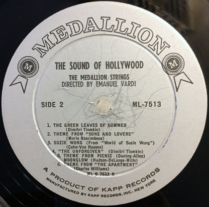 The Medallion Strings : The Sound Of Hollywood (LP, Album, Gat)