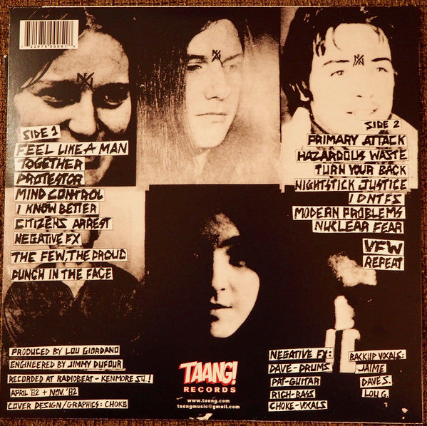 Negative FX : Negative FX (LP, Album, RP)