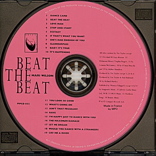 Mari Wilson : Beat The Beat (CD, Comp)