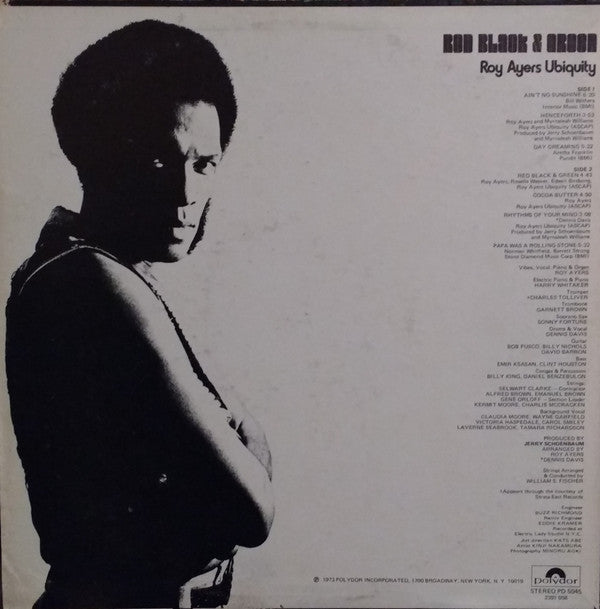 Roy Ayers Ubiquity : Red Black & Green (LP, Album)