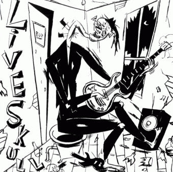 Live Skull : Live Skull (12", EP, RE)