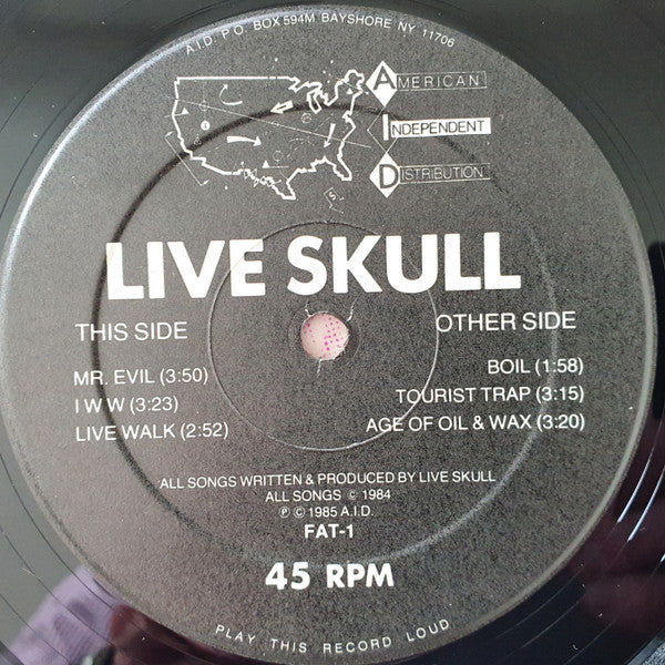 Live Skull : Live Skull (12", EP, RE)