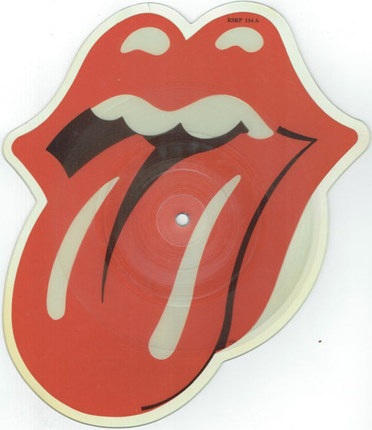 Rolling Stones* : She Was Hot (7", Shape, Single, Pic)