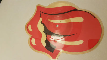 Rolling Stones* : She Was Hot (7", Shape, Single, Pic)