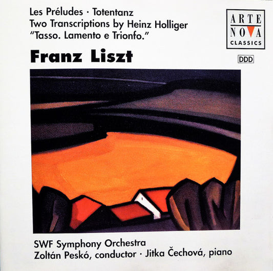 Franz Liszt - Sinfonieorchester Des Südwestfunks, Zoltán Peskó • Jitka Čechová (2) : Les Preludes • Totentanz • Two Transcriptions By Heinz Holliger • "Tasso. Lamento E Trionfo." (CD, Album)