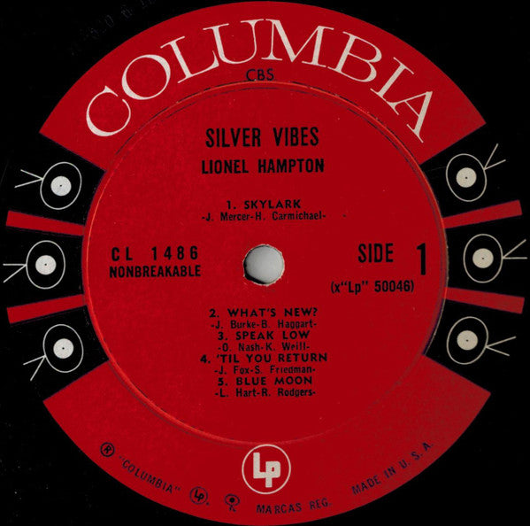Lionel Hampton : Silver Vibes (LP, Album, Mono)
