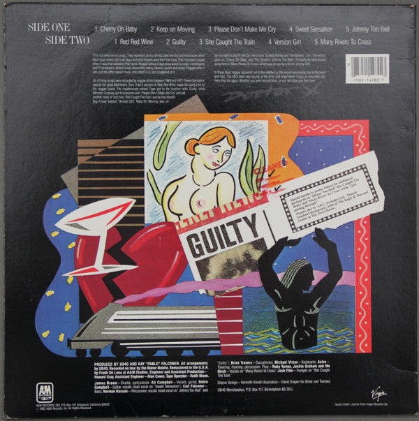 UB40 : Labour Of Love (LP, Album, EMW)