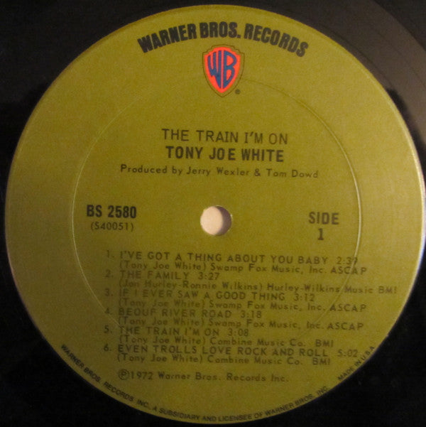 Tony Joe White : The Train I'm On (LP, Album, San)