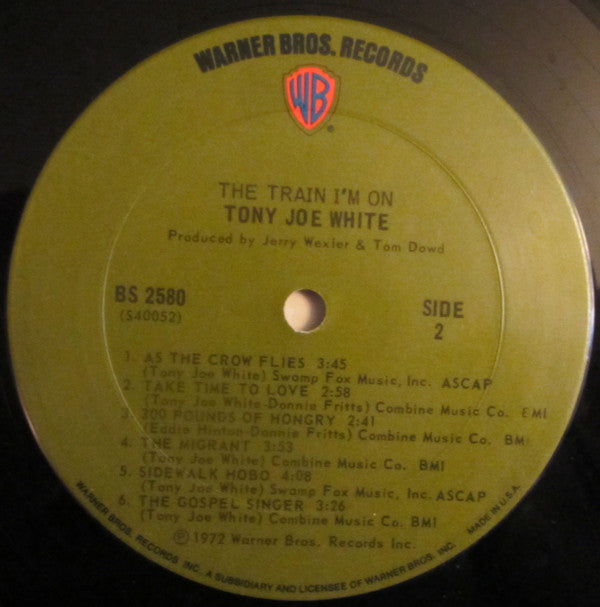 Tony Joe White : The Train I'm On (LP, Album, San)