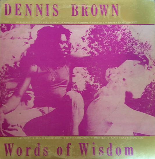 Dennis Brown : Words Of Wisdom (LP, Album)