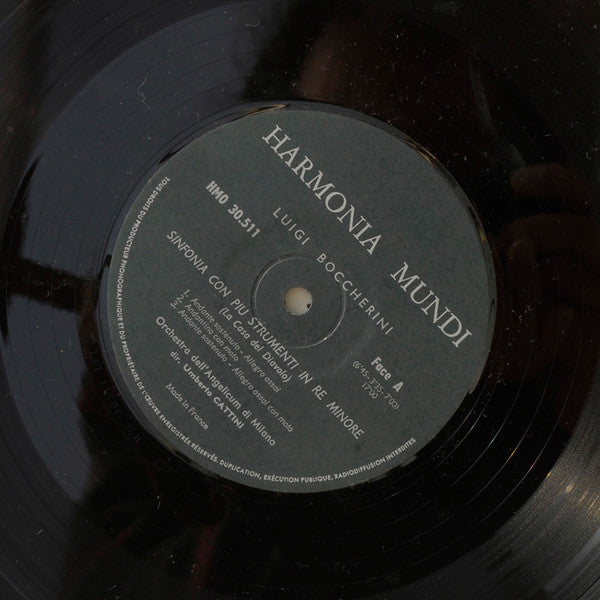 Orchestra Dell'Angelicum Di Milano : Luigi Boccherini (LP, Album)