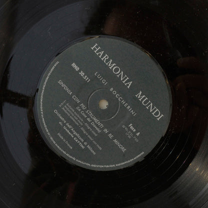 Orchestra Dell'Angelicum Di Milano : Luigi Boccherini (LP, Album)
